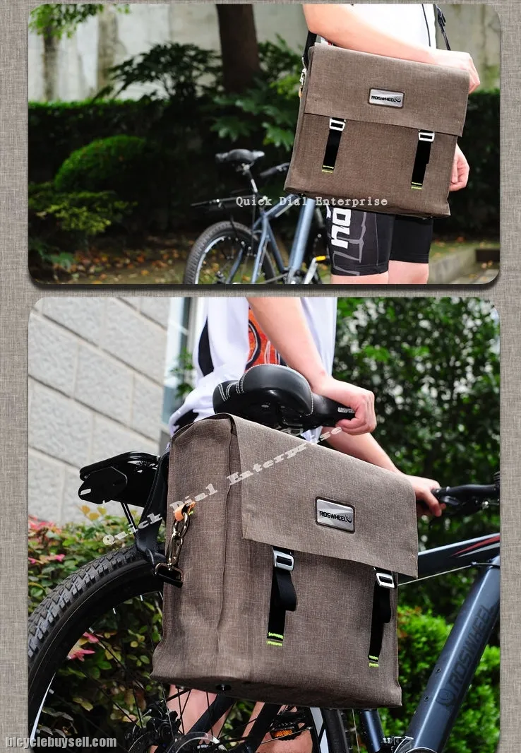 ROSWHEEL Bicycle Bag Folding Bike 25L Waterproof Message Bag