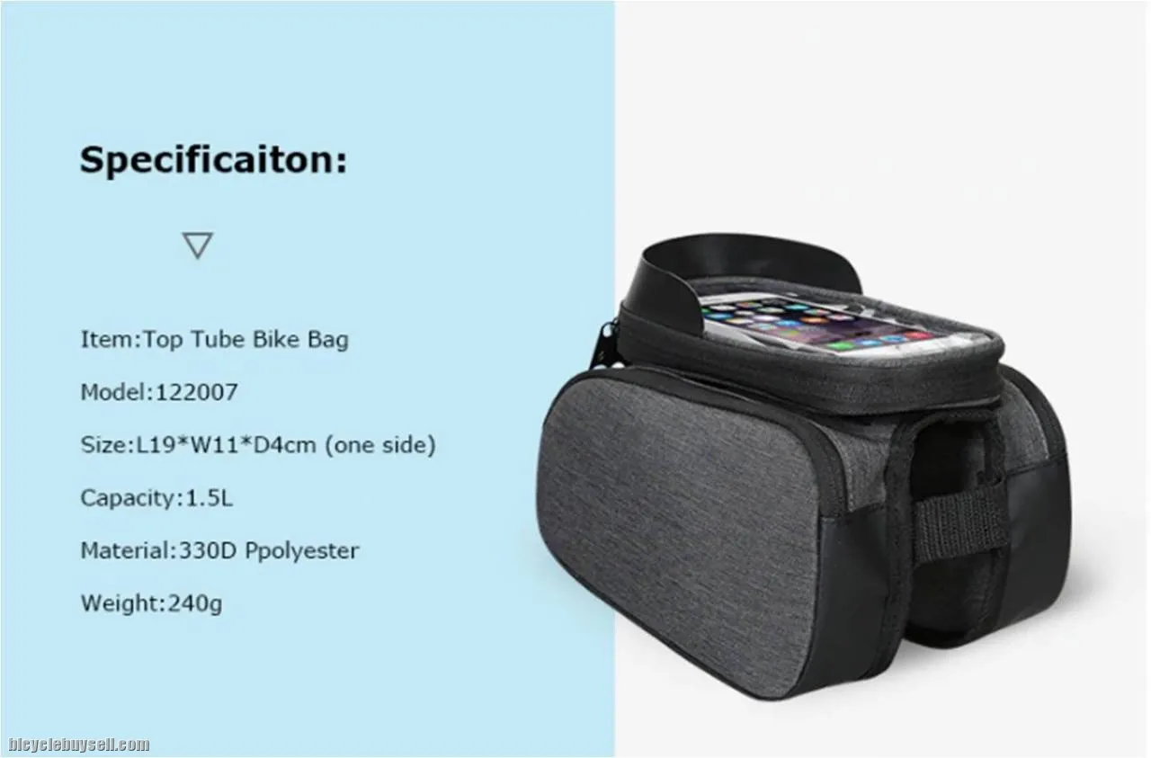 Sahoo Touch Screen Front Frame Top Tube