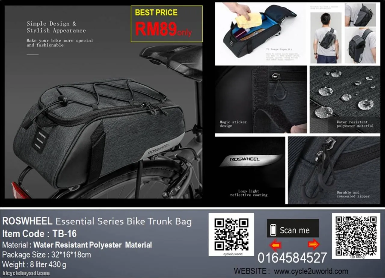 ROSWHEEL TRUNK BAG