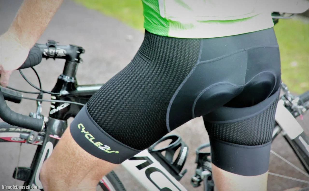 Original New CYCLE2U ADVANCED Top Range Man''s Cycling Short Pants