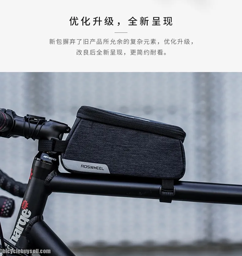 Roswheel **NEW** Essential Series Top Tube Phone Frame Bag