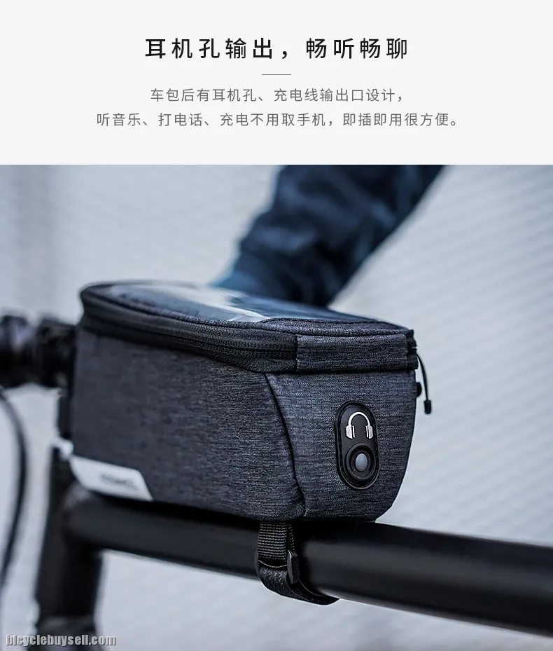 Roswheel **NEW** Essential Series Top Tube Phone Frame Bag