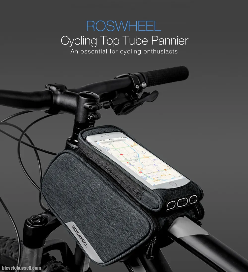 Roswheel TOPTUBE BAG WITH PHONE POUCH