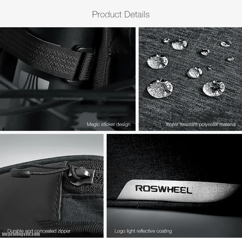 Roswheel TOPTUBE BAG WITH PHONE POUCH