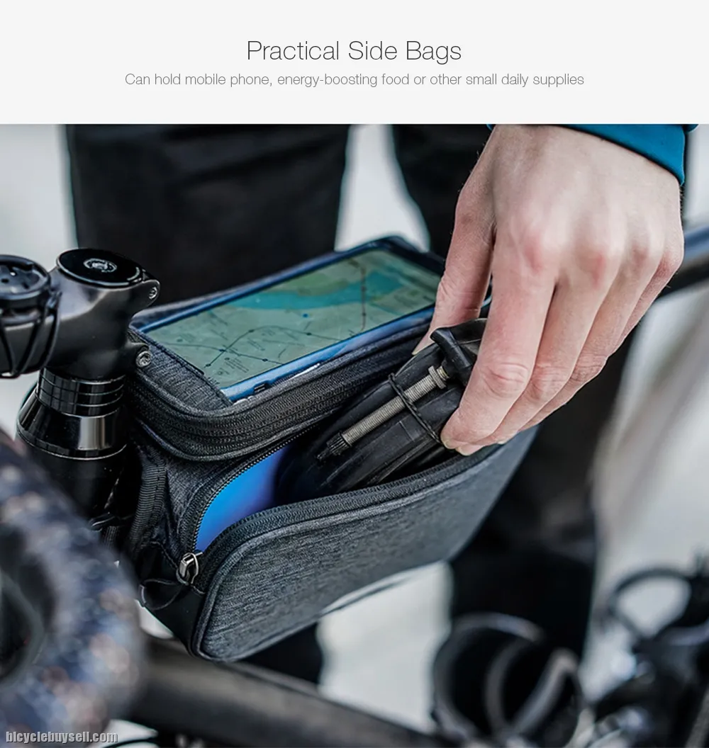 Roswheel TOPTUBE BAG WITH PHONE POUCH
