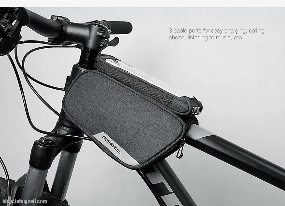 Roswheel TOPTUBE BAG WITH PHONE POUCH