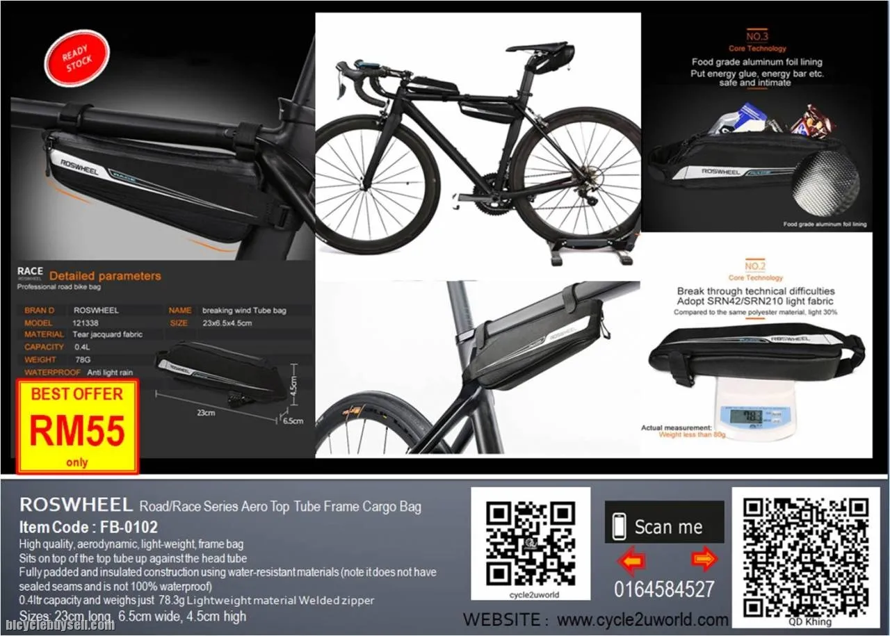 ROSWHEEL FRAME BAG RACE