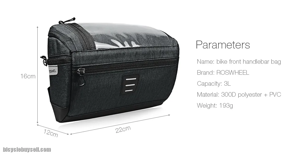 ROSWHEEL HANDLEBAR BAG