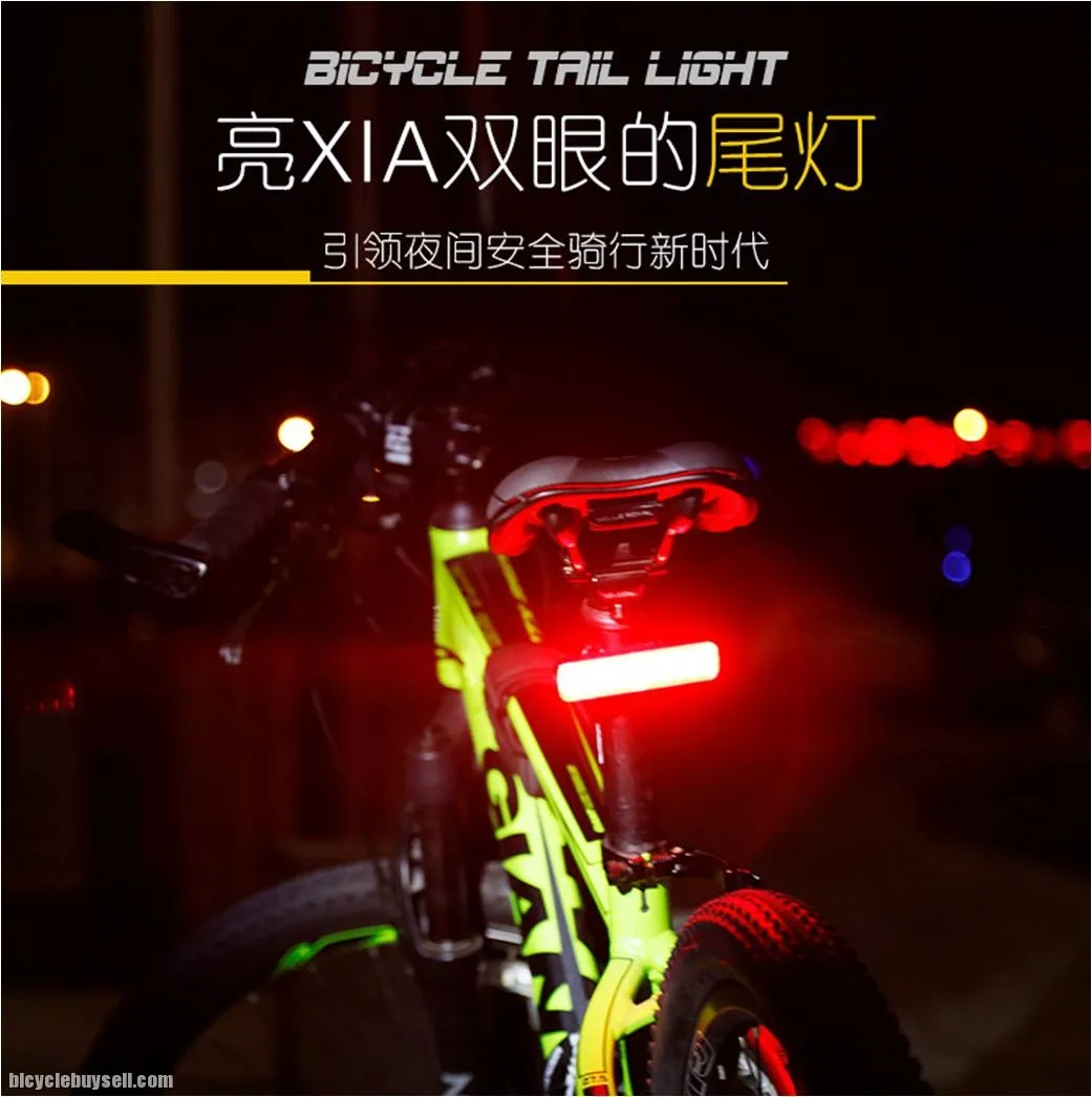 Bicycle USB Rechargeable Tail Light