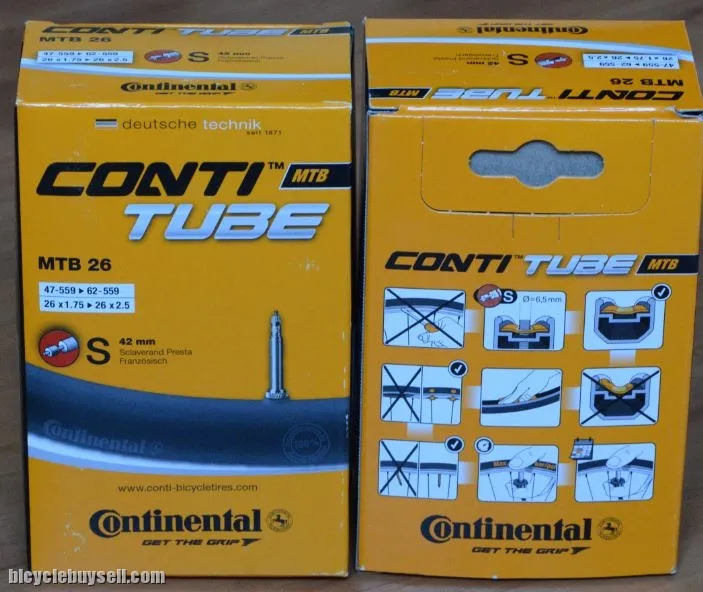 Continental MTB 26 Tube - Presta 42mm Long Valve 2023 Stock
