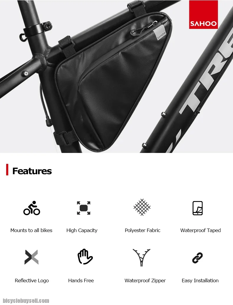 SAHOO Travel Triangle Bag Storage Pack