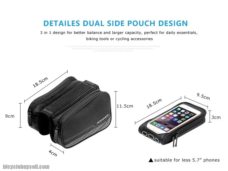 Original Roswheel Front Frame bag