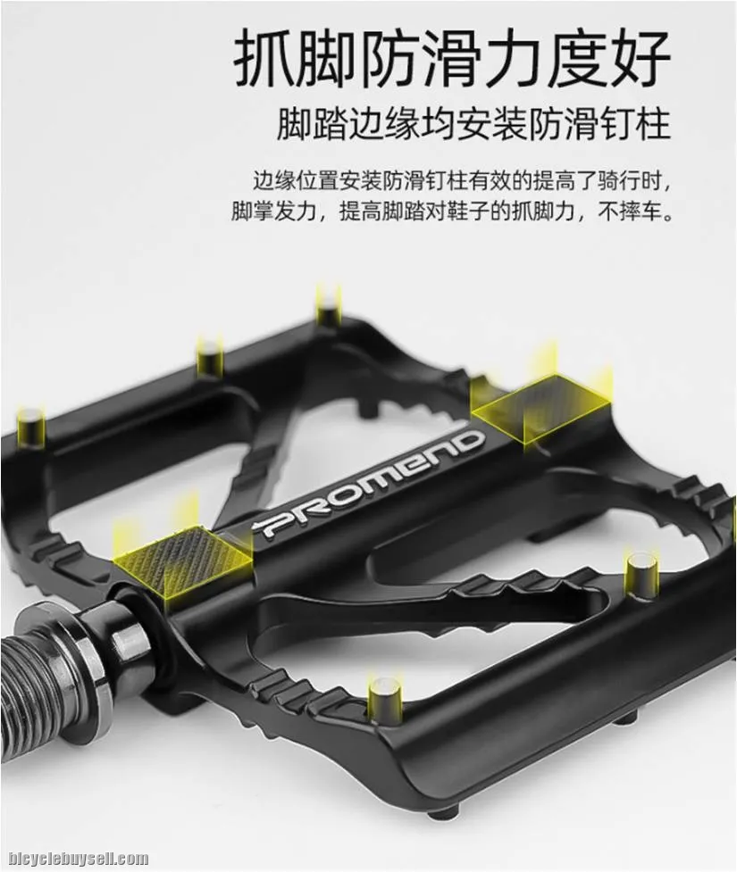 Original Promend Bike Pedal 3 Bearing MTB Style