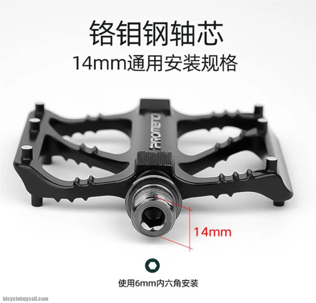 Original Promend Bike Pedal 3 Bearing MTB Style