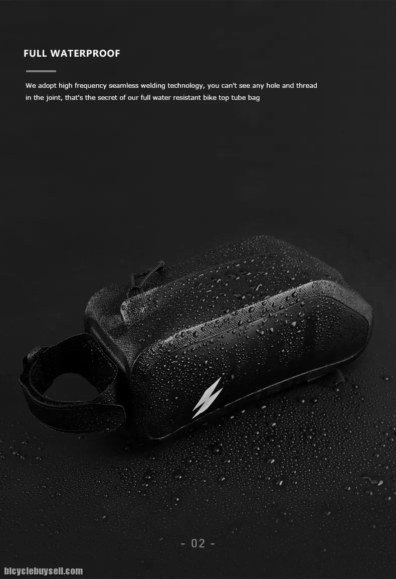 Original Sahoo 100% Full Waterproof Front Bicycle Bag