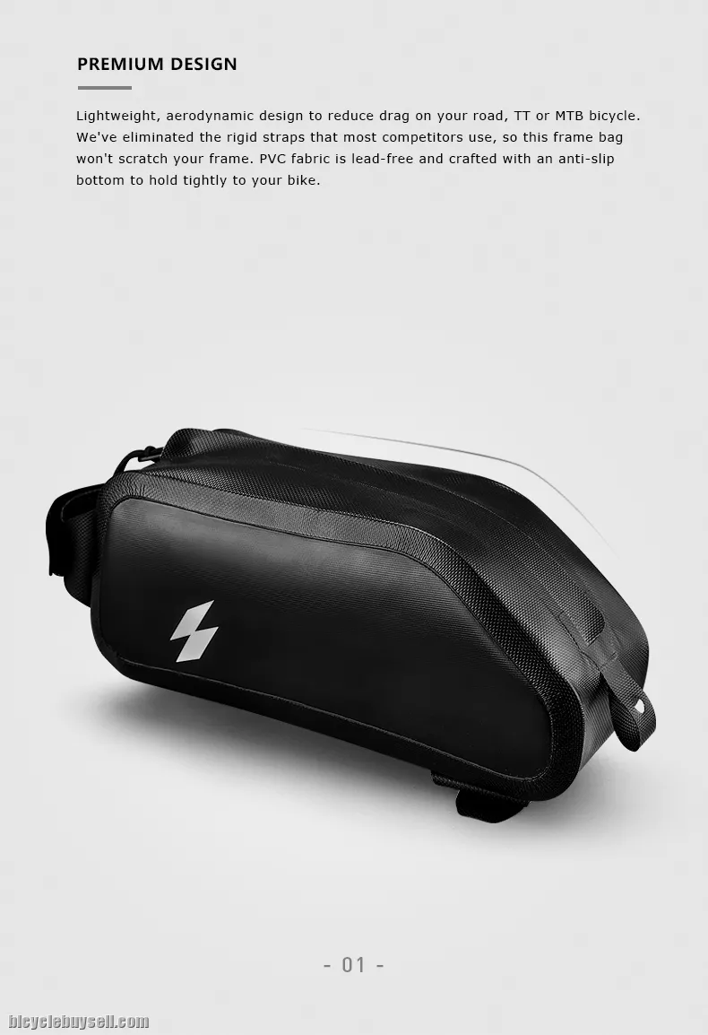 Original Sahoo 100% Full Waterproof Front Bicycle Bag