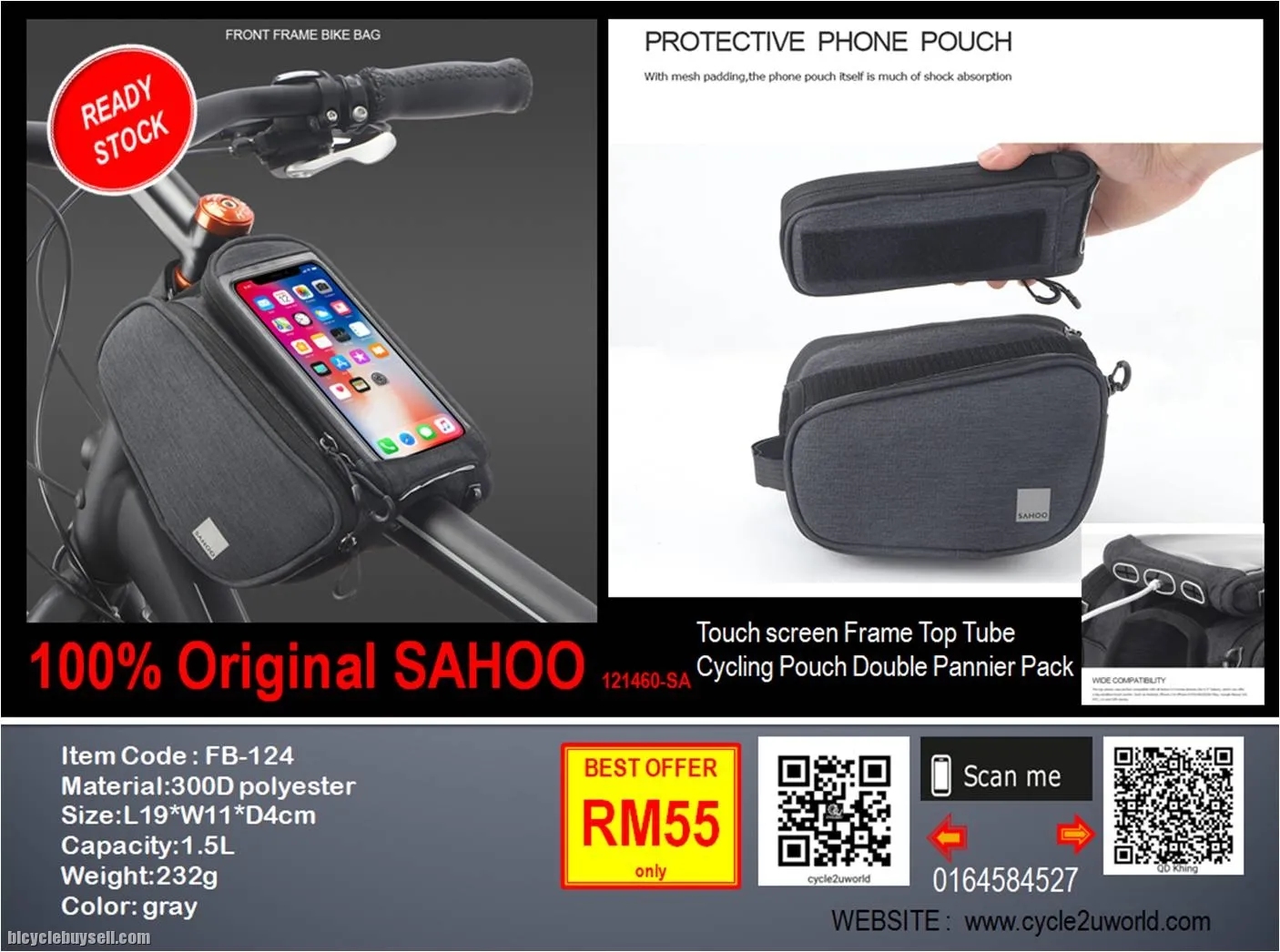 ORIGINAL SAHOO FRAME BAG