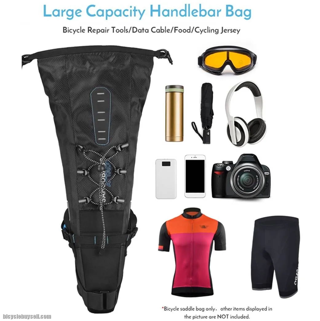 ORIGINAL SAHOO Waterproof Bike Saddle Bag 10L