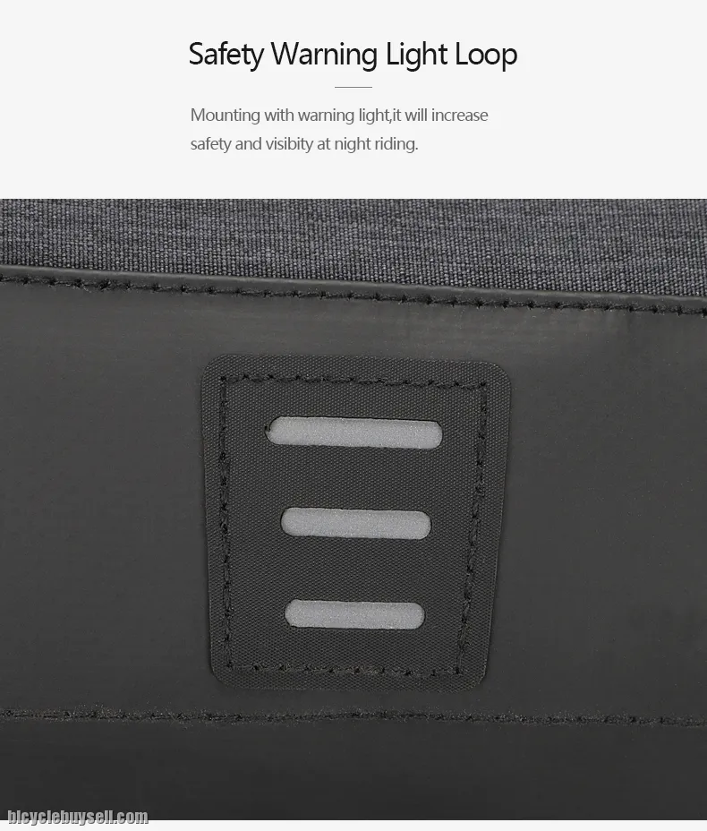 ORIGINAL SAHOO Water-resistant Touchscreen Handlebar Bag