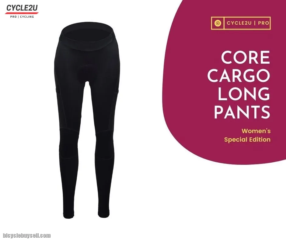 Genuine CYCLE2U CORE CARGO Lady's Cycling Long Pants