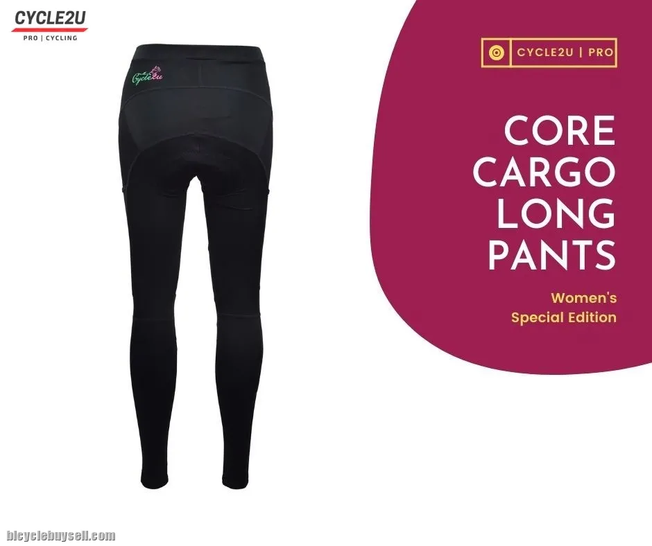 Genuine CYCLE2U CORE CARGO Lady's Cycling Long Pants