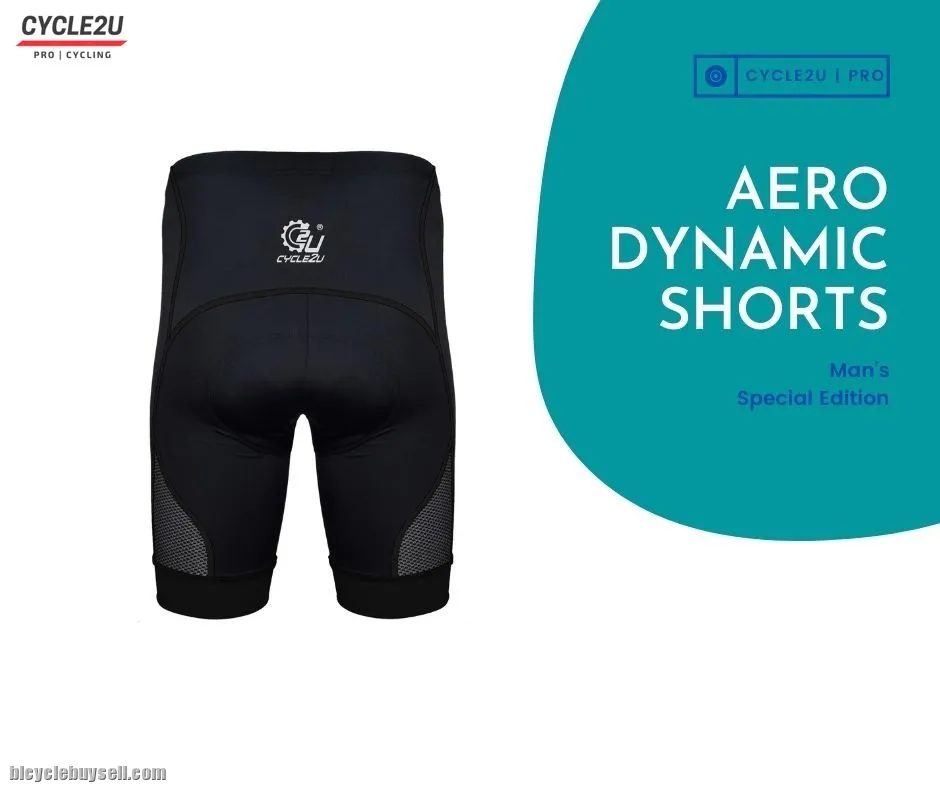 CYCLE2U Aerodynamic Man's Cycling Short Pants