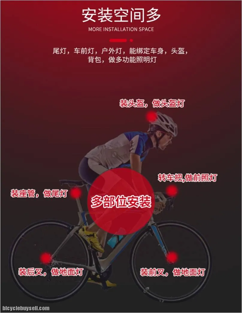 Bicycle Smart Break sensor light