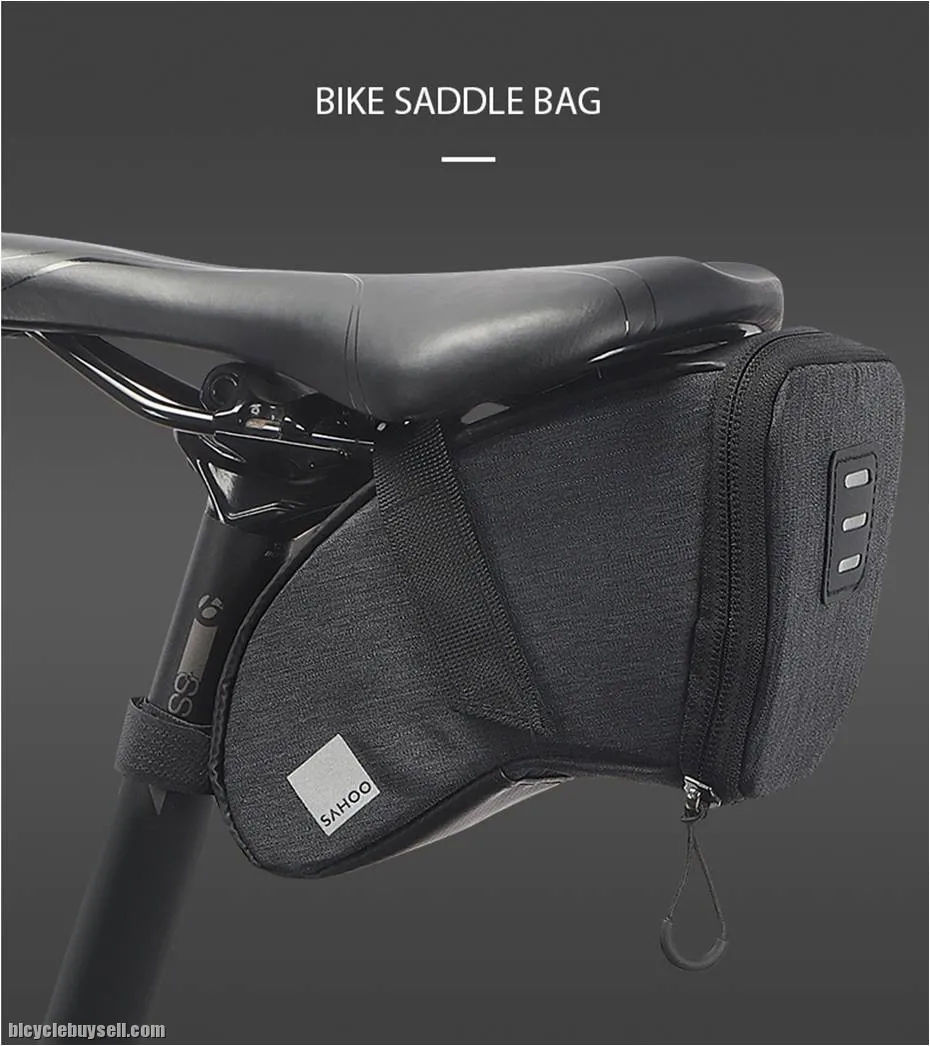Genuine SAHOO Essential Bicycle Saddle Seat Pouch Bag