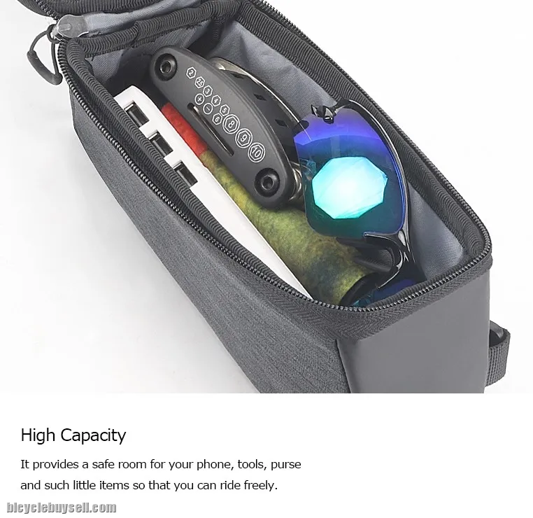 SAHOO Touchcreen Cycling Bike Bicycle Cell Mobile PhoneTop Tube Bag