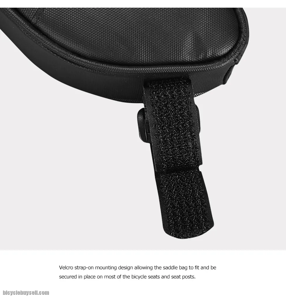 SAHOO Travel Series Absolutely Waterproof Bicycle Saddle Seat Pouch Bag