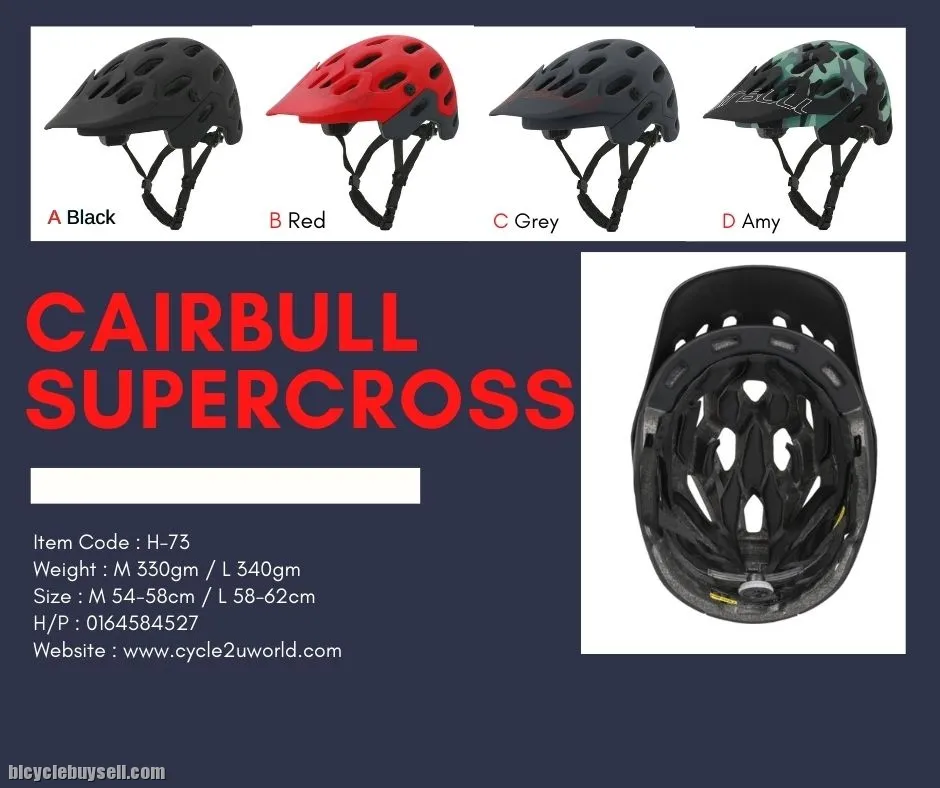 Cairbull SUPERCROSS Mountain Coverage Cycling Helmet