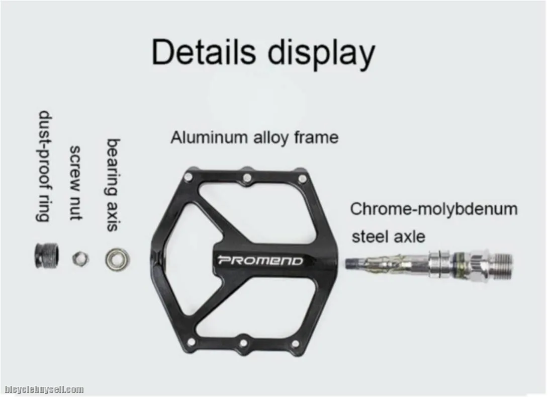 PROMEND Magnetic MTB Bike Pedals Aluminium Alloy