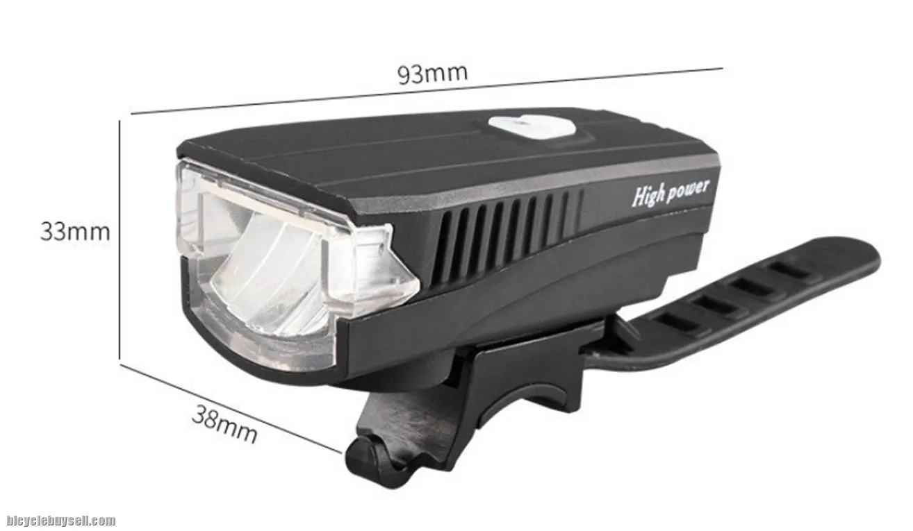 FRONT LIGHT + HORN USB RECHARGEABLE