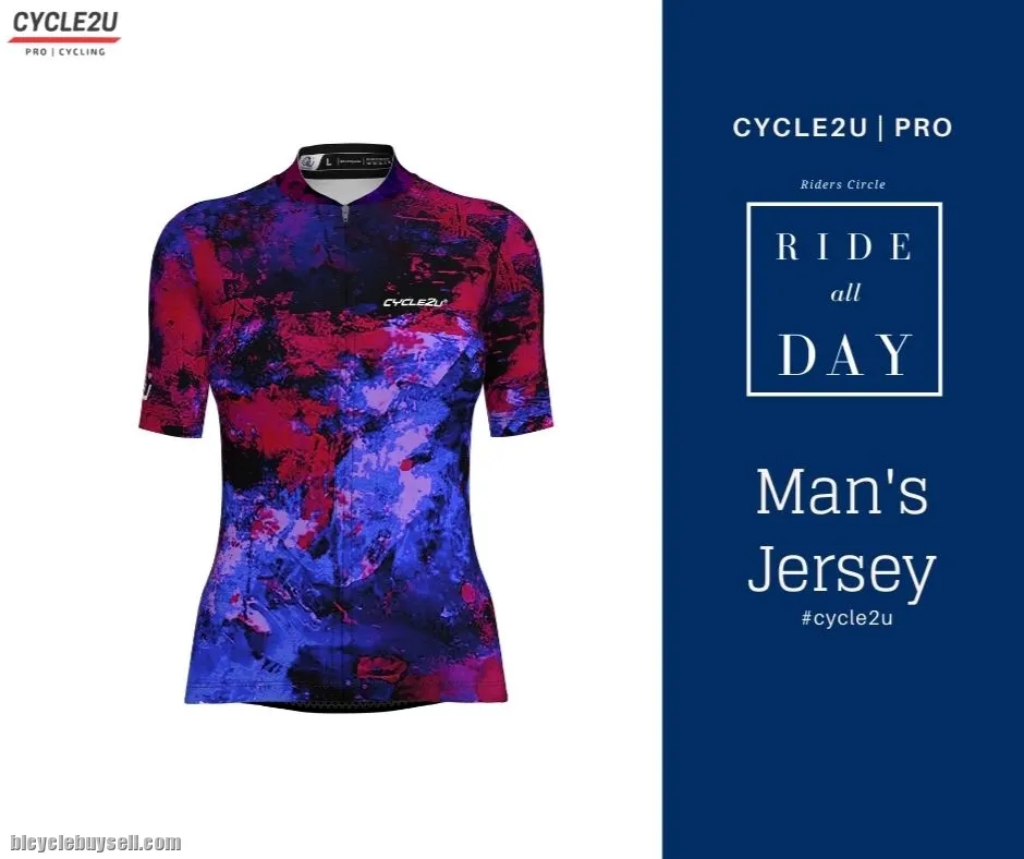 CYCLE2U Ride All Day Lady's Short Sleeve Cycling Jersey