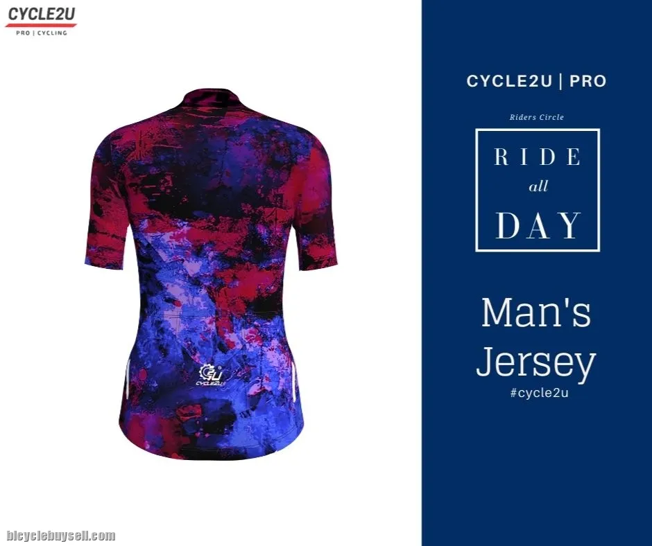 CYCLE2U Ride All Day Lady's Short Sleeve Cycling Jersey