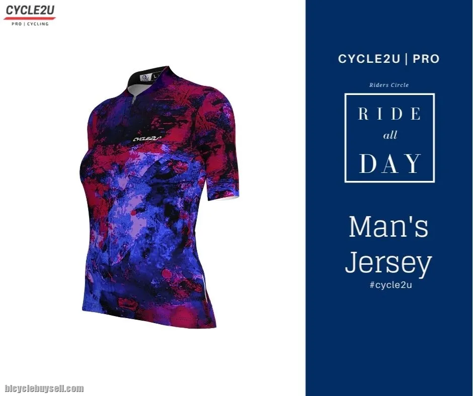 CYCLE2U Ride All Day Lady's Short Sleeve Cycling Jersey