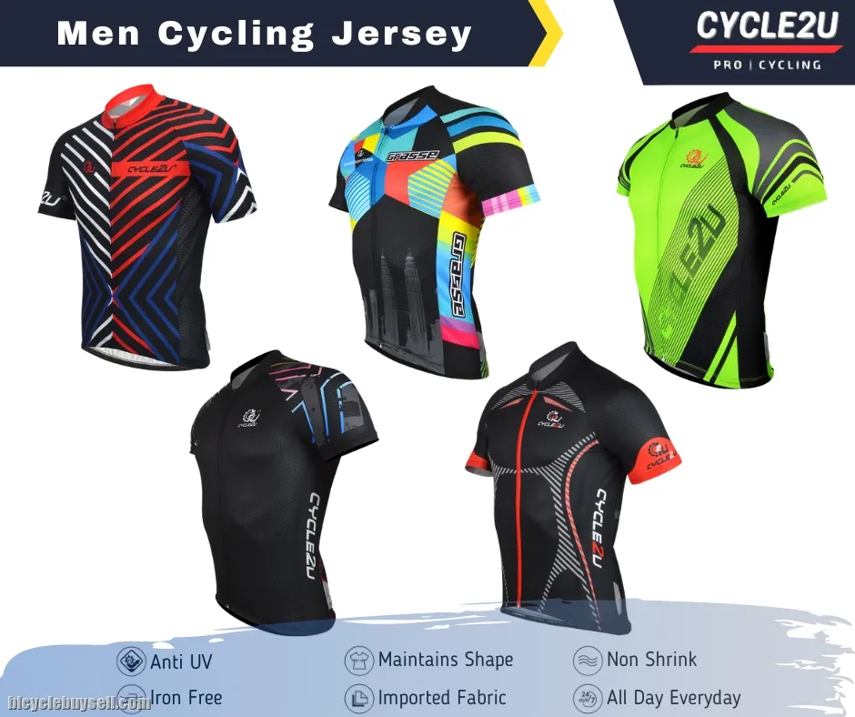 CYCLE2U Men Cycling Jersey Men