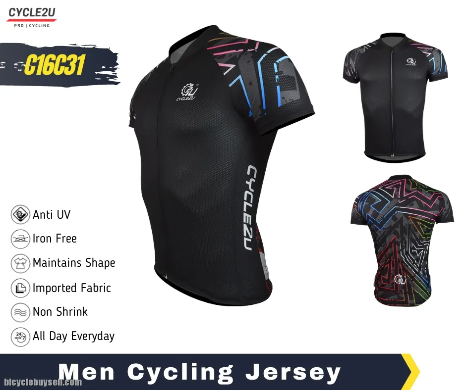 CYCLE2U Men Cycling Jersey Men