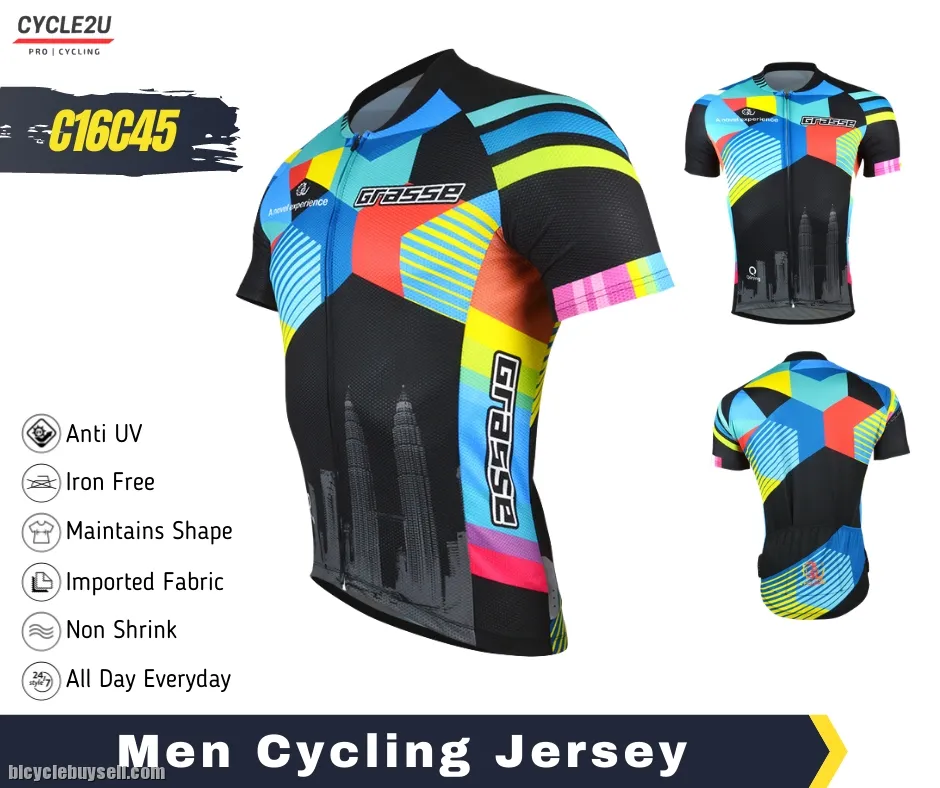 CYCLE2U Men Cycling Jersey Men
