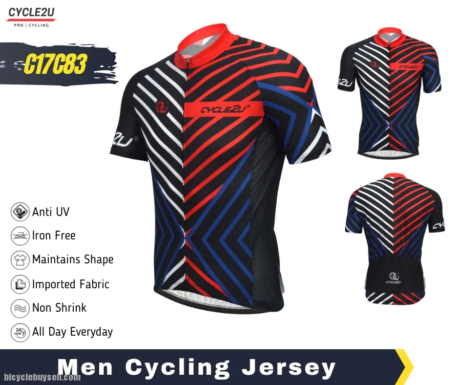 CYCLE2U Men Cycling Jersey Men