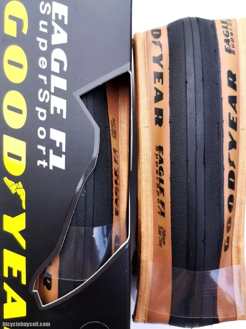 Goodyear Bicycle Eagle F1 Supersport Tanwall Racing Tire