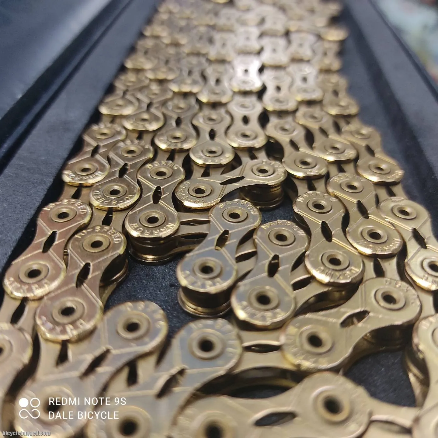 SUMC 10 SPEED SUPERLIGHT GOLD CHAIN
