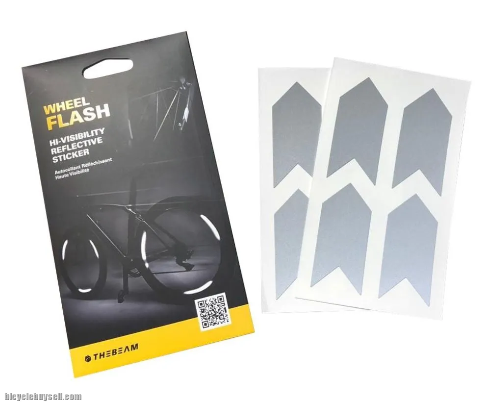 The Beam Wheel Flash High Visibility Bike reflectors