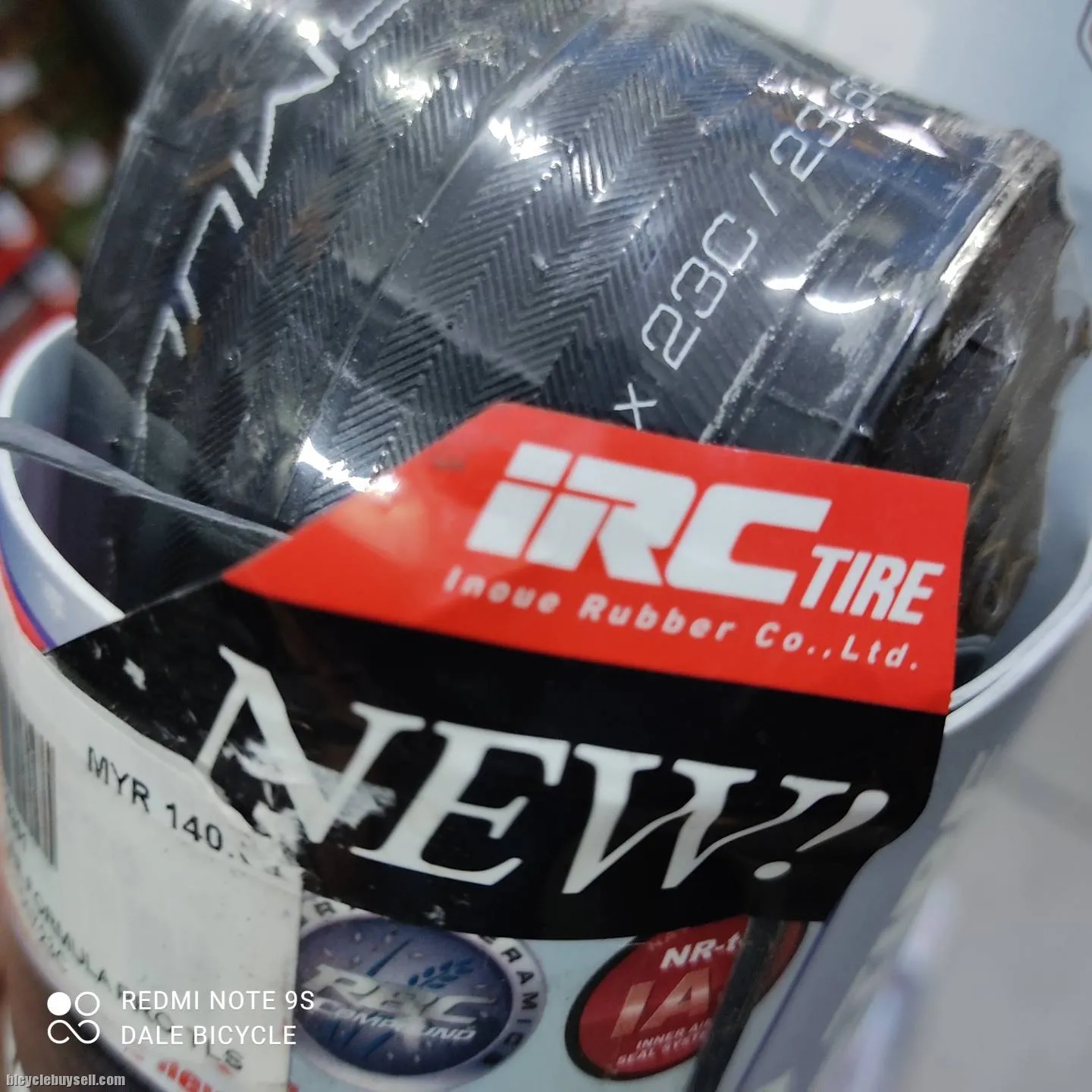 IRC TIRE FORMULA TUBELESS RBCC 700X23C