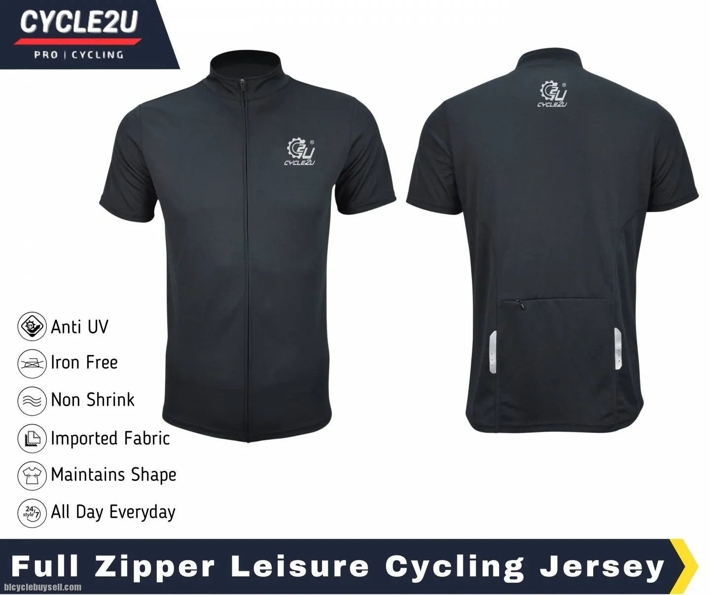 ðŸ”¥Ready StockðŸ”¥ CYCLE2U Cycling Jersey