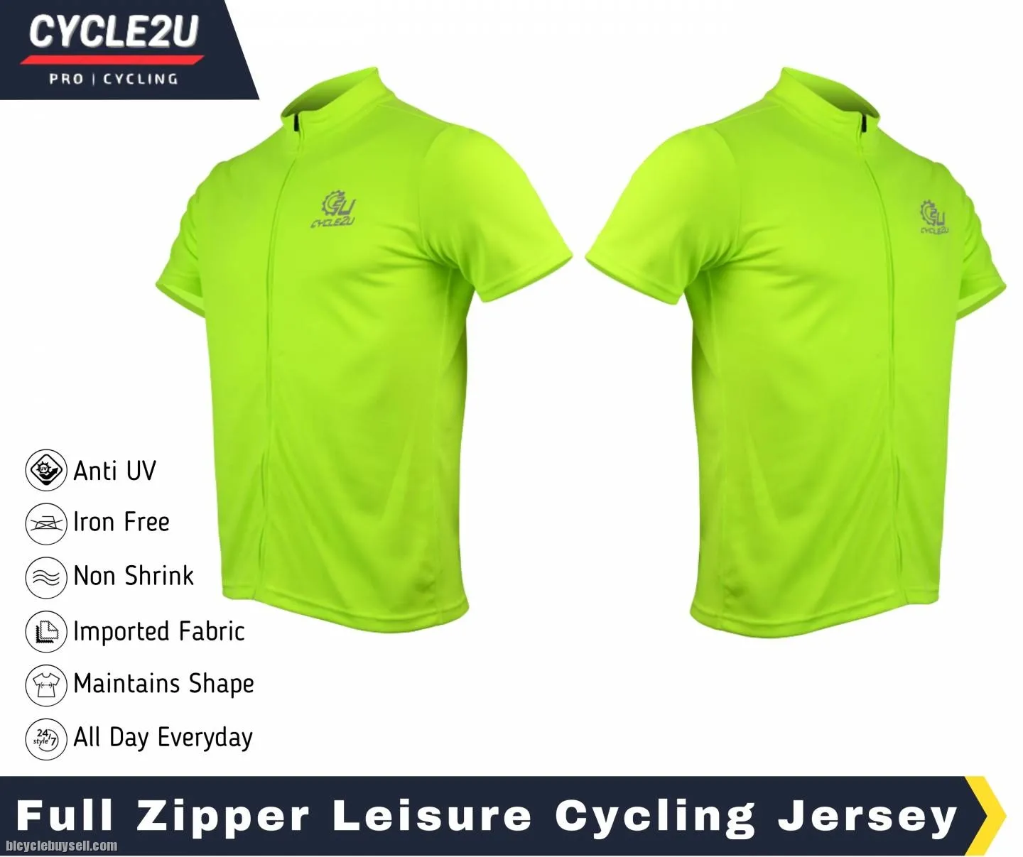 ðŸ”¥Ready StockðŸ”¥ CYCLE2U Cycling Jersey