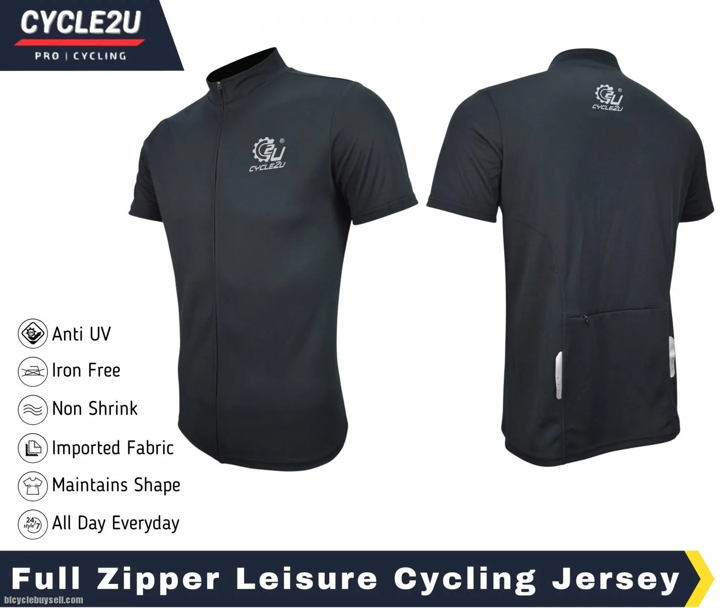 ðŸ”¥Ready StockðŸ”¥ CYCLE2U Cycling Jersey
