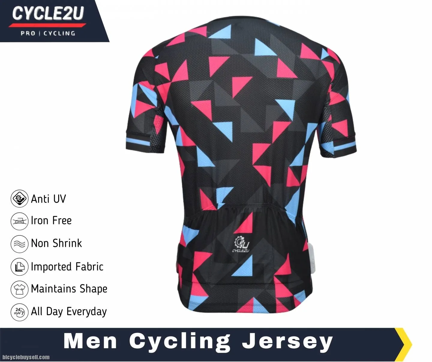 ðŸ”¥Ready StockðŸ”¥ CYCLE2U Men Cycling Jersey