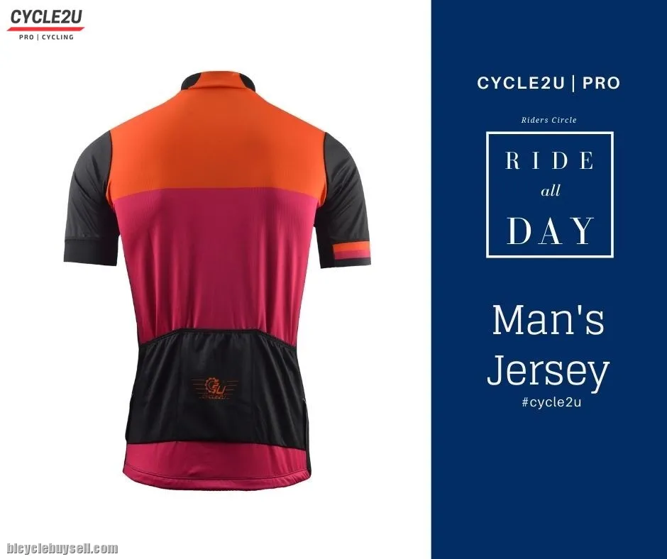 ORIGINAL CYCLE2U PROFESSIONAL Man Short Sleeve Jersey