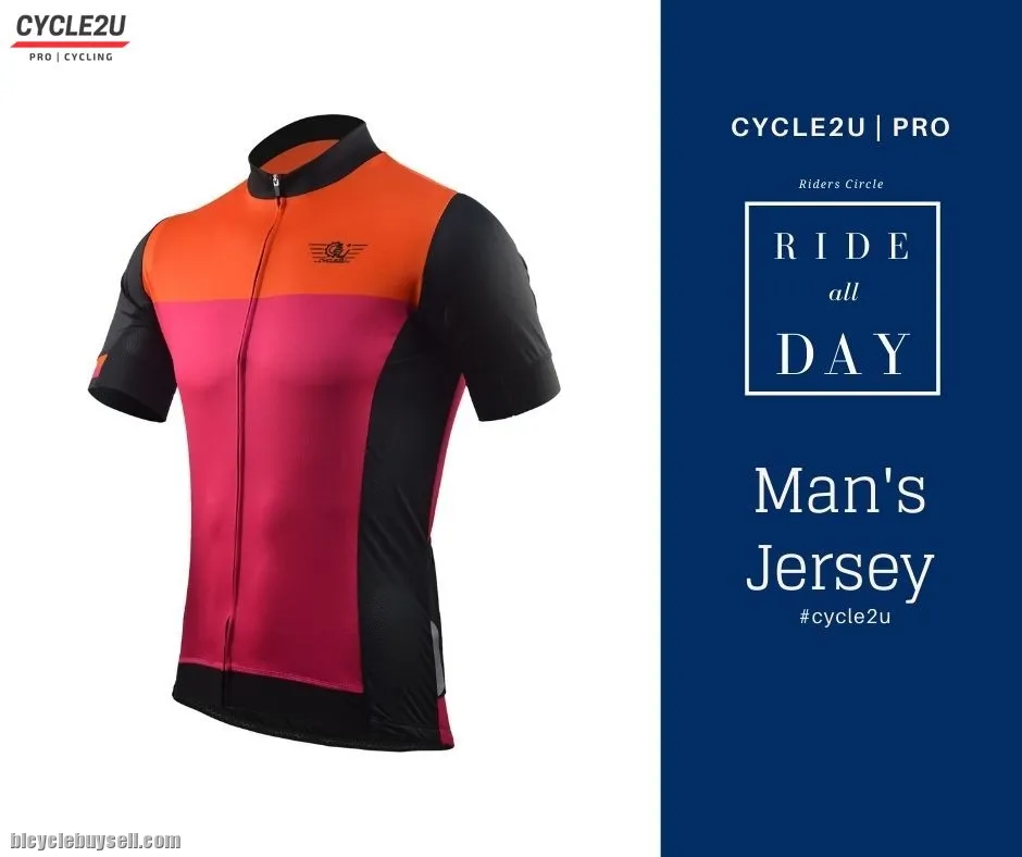 ORIGINAL CYCLE2U PROFESSIONAL Man Short Sleeve Jersey